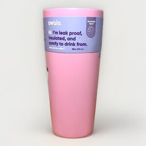 Owala 20oz SmoothSip Slider Coffee Tumbler Kickflip No Lid Stainless